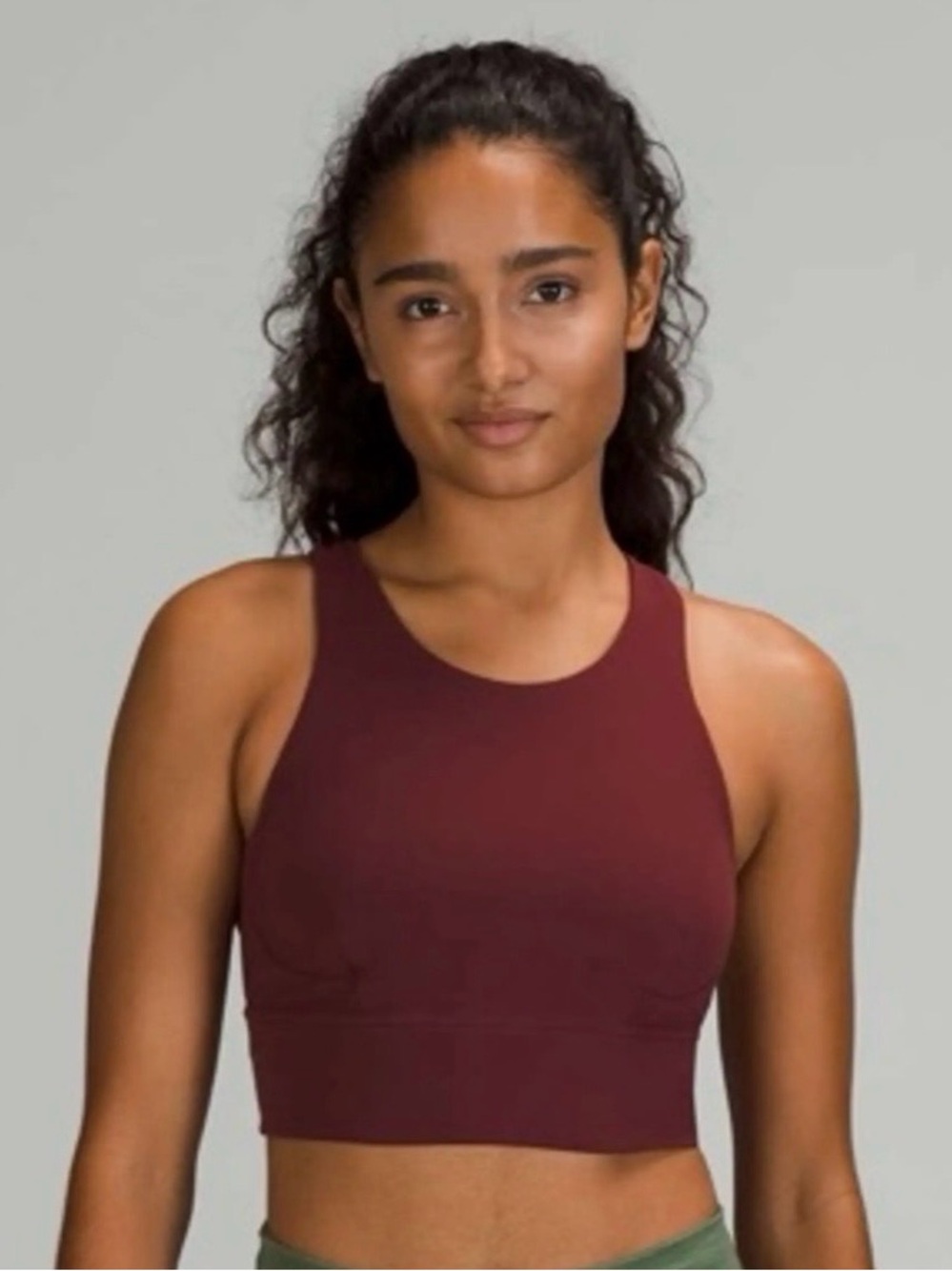 lululemon athletica Wunder Train Longline Sports Bra, size 6
